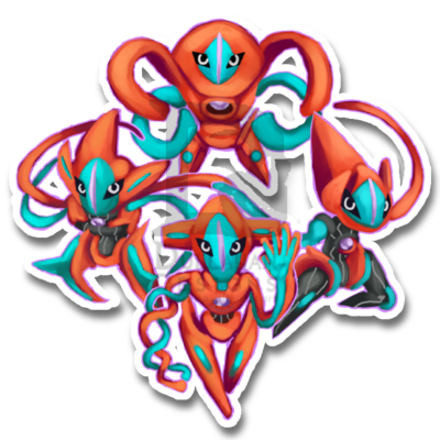 Dna pocket monster stickers