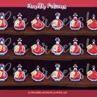 Potions sticker sheet (2 variants) - Thumbnail 1
