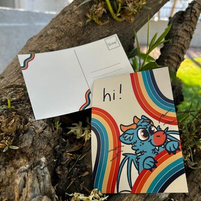 Corkie postcard - Thumbnail 2