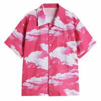 Cute and sweet sky cloud print blouses - Thumbnail 5
