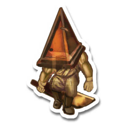 Triangle Cranium Sticker