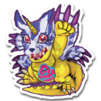 Digital Monster Stickers - Thumbnail 3