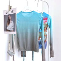 CYBER PUNK IMPERFECT WORLD MESH TOP - Thumbnail 4