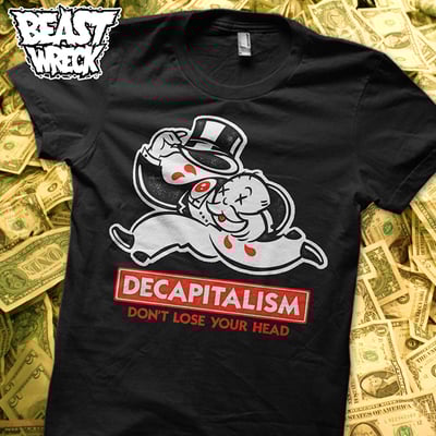 Decapitalism (black) t-shirt