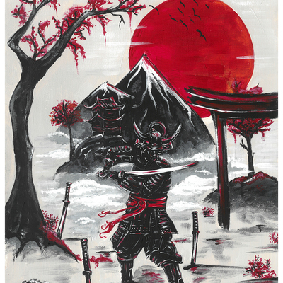 Assassin's creed shadows yasuke signed art print