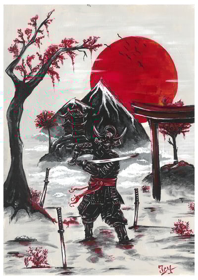 Assassin's Creed Shadows Yasuke signed art print 