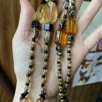 Bumblebee Beaded Necklace - Thumbnail 2