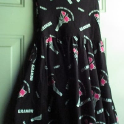 Ma＊rs betty b00p glamor pink black tube dress(free size)