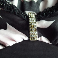 Golds Infinity Black/Pink Dress Sz. M - Thumbnail 1