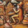 Whimsical Musician Cross Stitch Pattern-1