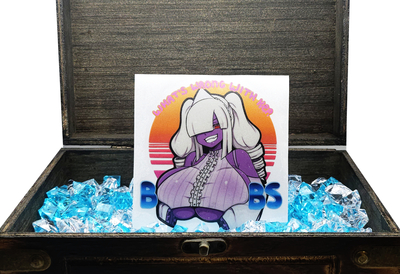 "What's Wrong with her Boobs" Sticker