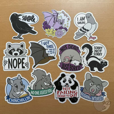 Inner Beasties Stickers
