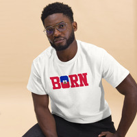 BORN - Haiti - Unisex Tee - Thumbnail 5