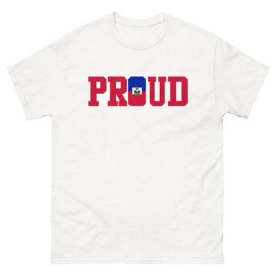 Proud - haiti - unisex tee