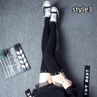  fashion personality  Orange pantyhose bottoming socks  - Thumbnail 3