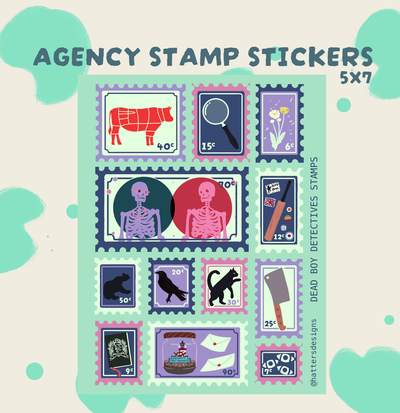 Agency Stamp Stickers