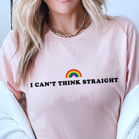 I CAN'T THINK STRAIGHT TEE - Thumbnail 2