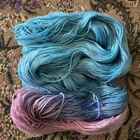 Fairy Floss Hand Dyed Fingering Weight Sock Yarn - Thumbnail 1
