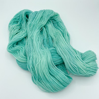 Spearmint Hand Dyed Fingering Weight Sock Yarn - Thumbnail 2
