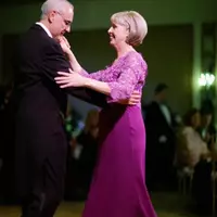 Two Pieces Mother Of The Bride/ Groom Dresses Purple Wedding Guest Dress Plus Size Bead Mothers Gowns With Jacket - Thumbnail 1