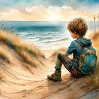 Thinking Cross Stitch Pattern - Thumbnail 2