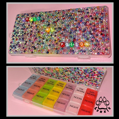 Deco reminder box “what’s my poison