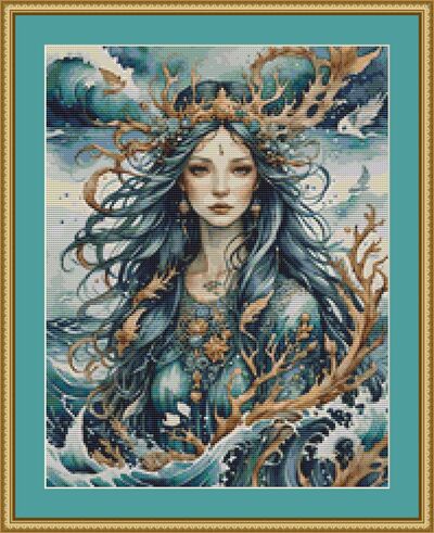 Sea Spirit Cross Stitch Pattern