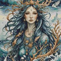 Sea Spirit Cross Stitch Pattern - Thumbnail 1