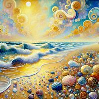 Sea Shells Cross Stitch Pattern - Thumbnail 2