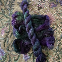 Witch's Brew Hand Dyed Fingering Weight Sock Yarn - Thumbnail 2