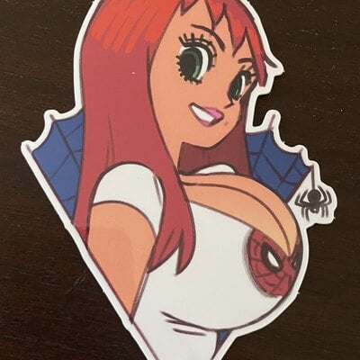 Mj sticker