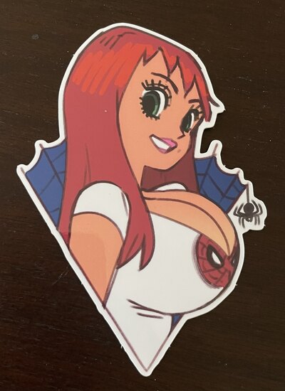 MJ sticker