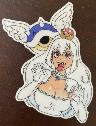 ghost princess and the blue angel of death (GLOW IN THE DARK)