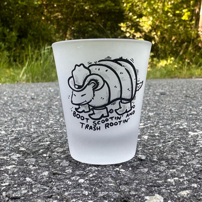 BOOT SCOOTIN’ SHOT GLASS 