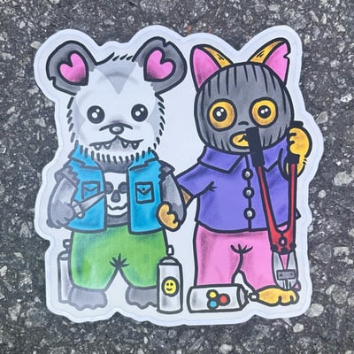 Calico criminals vinyl sticker 4”