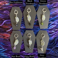 Stone Heart Stitch Marker - Thumbnail 1