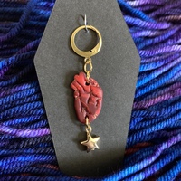 Anatomical Heart Stitch Marker - Thumbnail 6