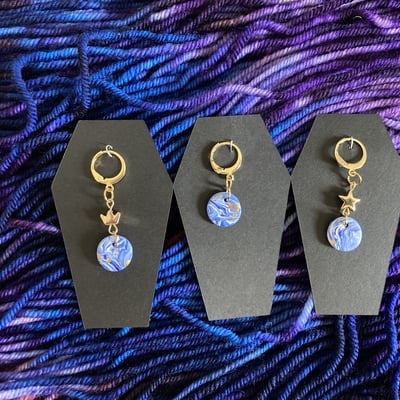Kintsugi stitch marker