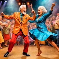 Joy Of Dancing Cross Stitch Pattern - Thumbnail 2