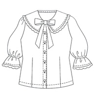 1708 Blouse and Skirt Set - Thumbnail 1