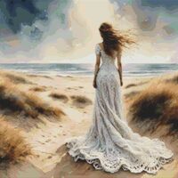 In The Dunes Cross Stitch Pattern - Thumbnail 1