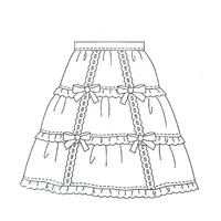 1811 Blouse and Skirt Set - Thumbnail 3