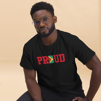 PROUD - Guyana - Unisex Tee - Thumbnail 5