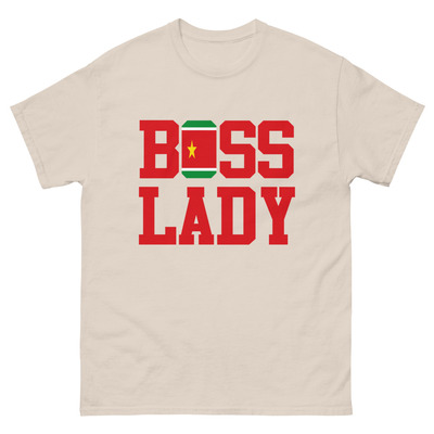 Boss lady - guadeloupe (uplg flag) - women's tee