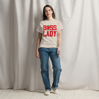 BOSS LADY - Guadeloupe (UPLG Flag) - Women's Tee - Thumbnail 1