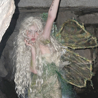 Moonlight Elf Forest Series White Curly Long Wig - Thumbnail 3