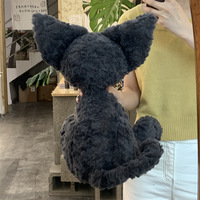 Cute Devon Rex Cat Plush Toy - Thumbnail 3