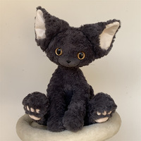 Cute Devon Rex Cat Plush Toy - Thumbnail 1