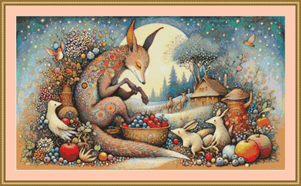 Fox Cross Stitch Pattern