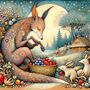 Fox Cross Stitch Pattern-2